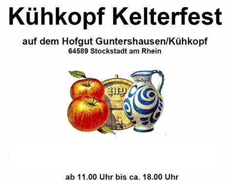 Kelterfest auf dem Hofgut Guntershausen (Kühkopf)