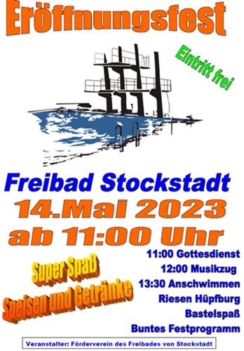 Eröffnungsfest Freibad Stockstadt