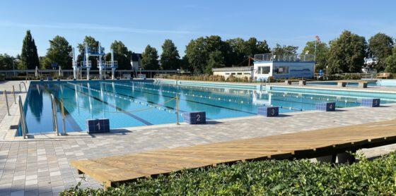 Kreisentscheid der Grundschulen und Projektwoche des Gernsheimer Gymnasiums vom 24.6.-2.7.25 im Stockstädter Freibad